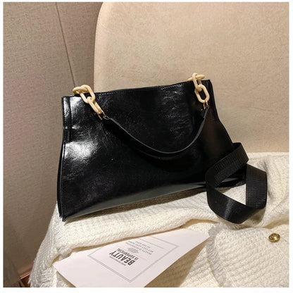 Sleek Square Shaped Shoulder Bag