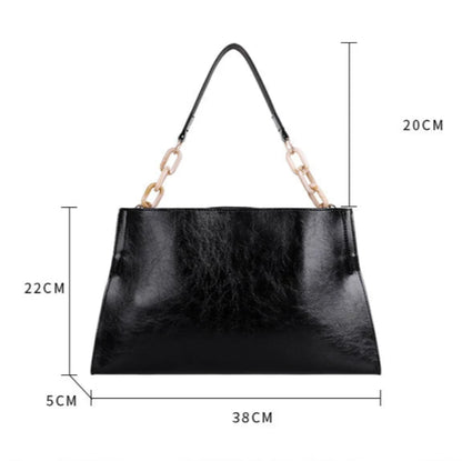 Sleek Square Shaped Shoulder Bag