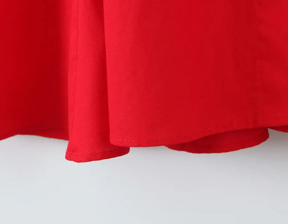 Halter Neck Backless A-Line Mid-Calf Dress