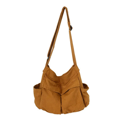 Durable Canvas Messenger Bag – Unisex Shoulder Bag for Work, Travel & Everyday Use