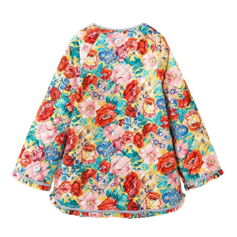 Printed Quilted Cotton Coat
