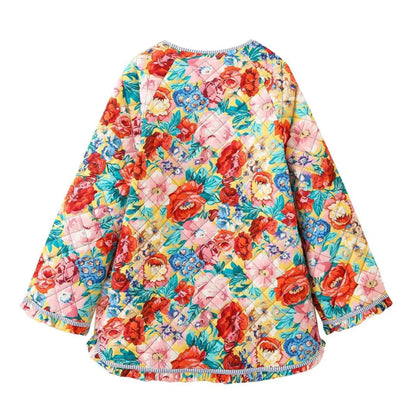 Printed Quilted Cotton Coat