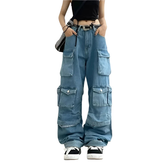 Retro Loose Fit Baggy Jeans