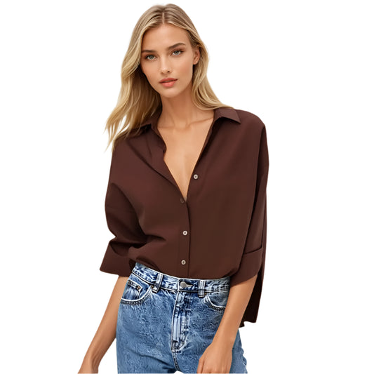 Casual Button-Up Shirt