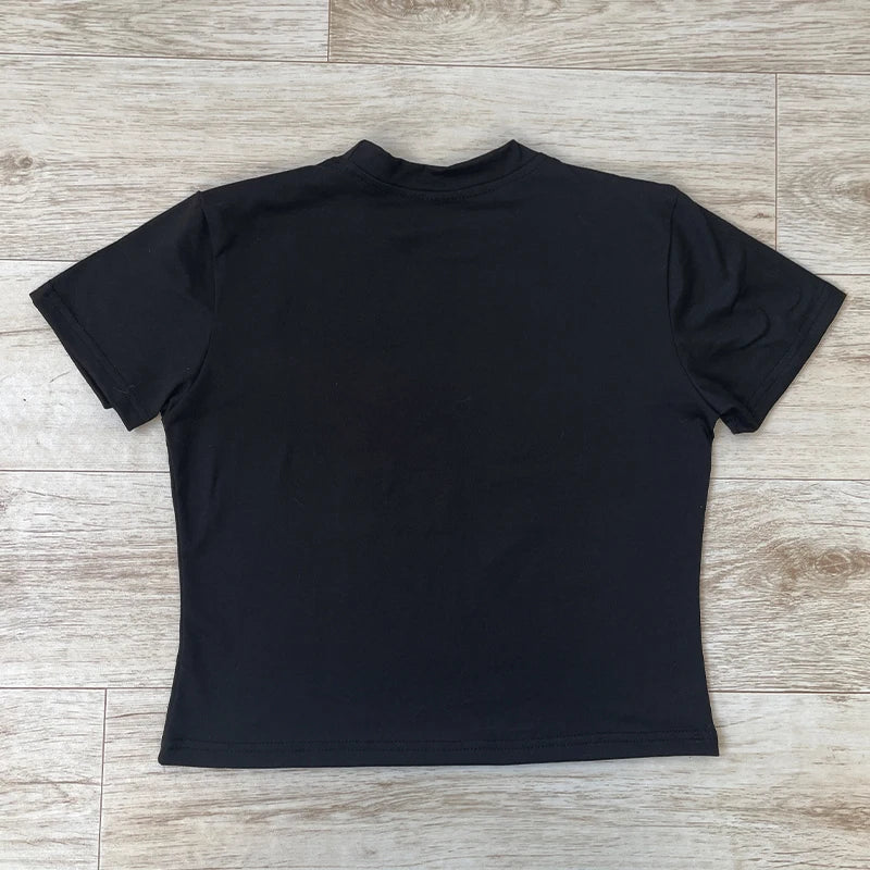 Printed Crop T-Shirt