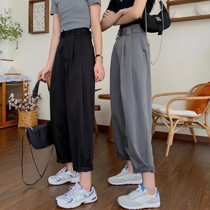 High-Waisted Streetwear Wide Leg Pants – Effortless Edge Meets Everyday Comfort