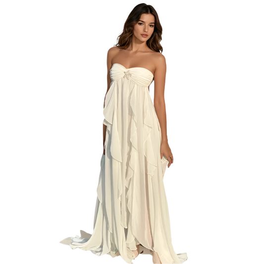 Backless Halter Evening Dress