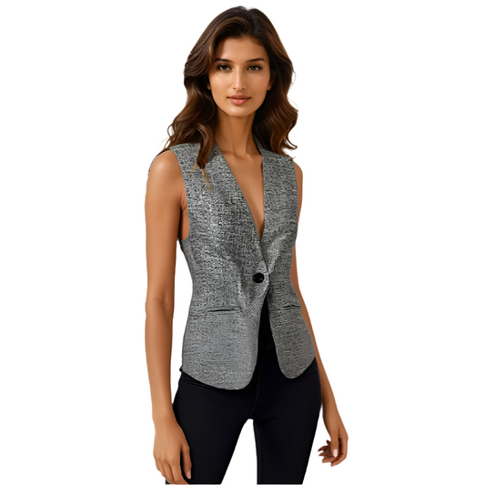 V-neck Tailored Vest